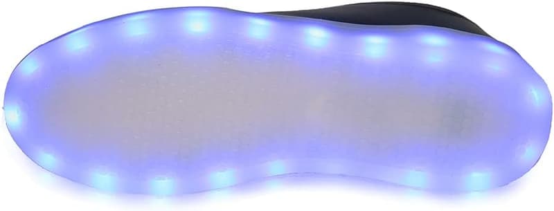 Unisex LED Light-Up Sneakers with USB Charging