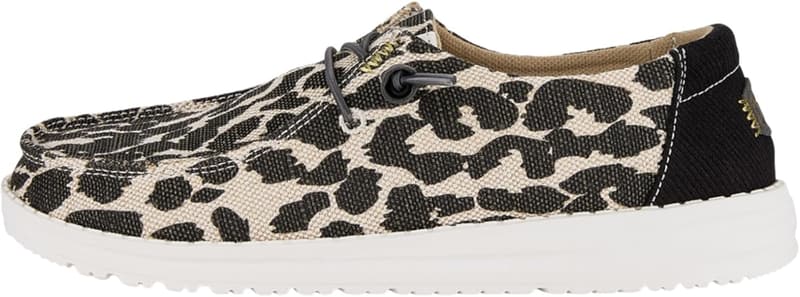 Wendy Leopard Sparkle Slip-On Sneakers for Women