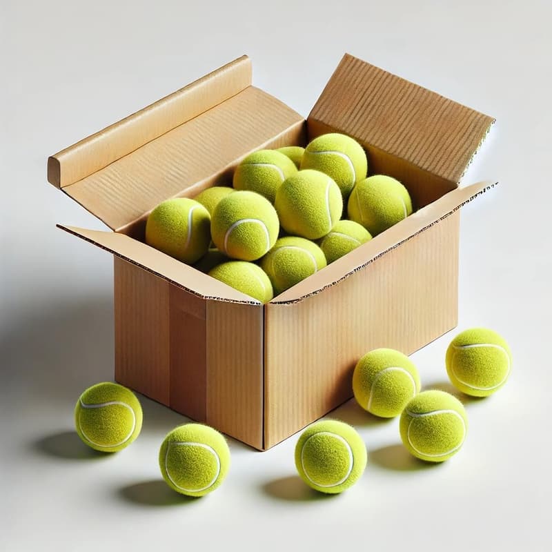 Advanced Tennis Balls for Dogs - Durable 2.5
