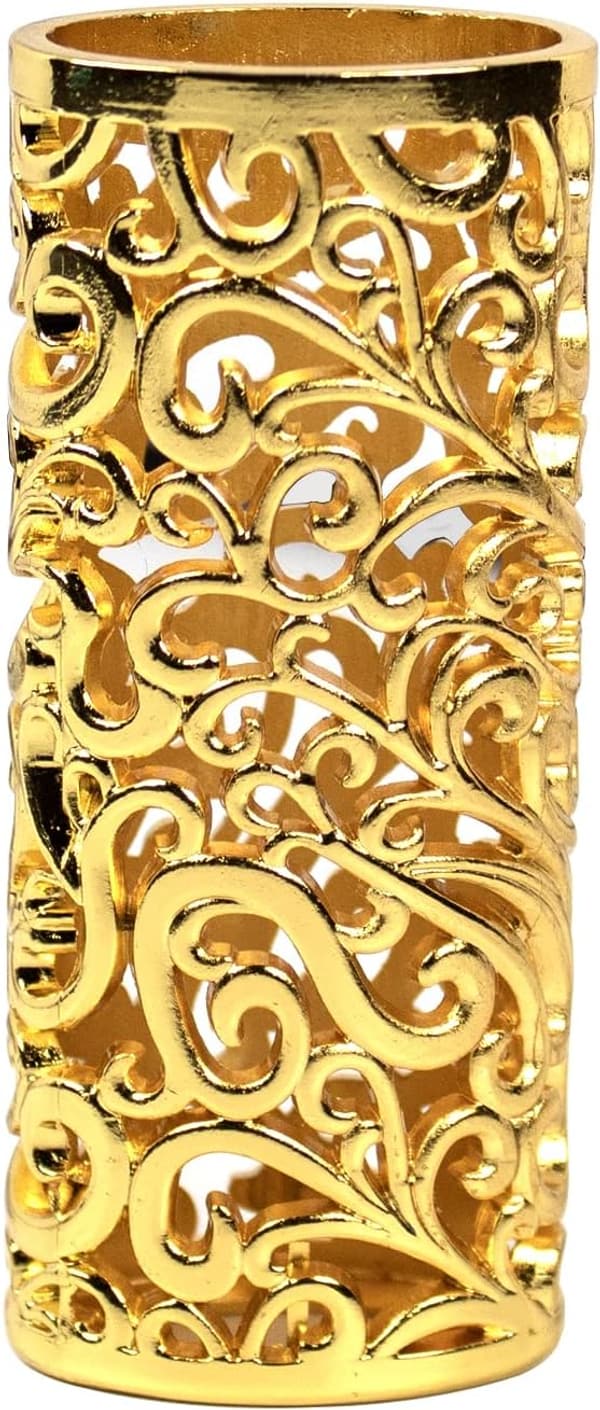 Gold Vintage Metal Lighter Case Sleeve for BIC Type J6