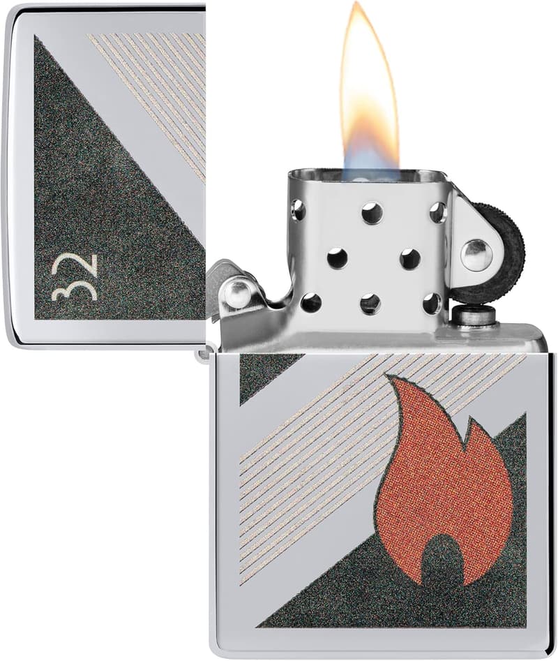 Zippo Flame Lighters - Durable Windproof Design