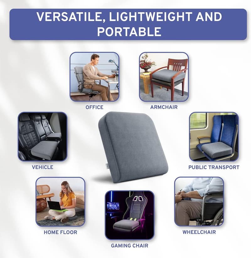 Extra Large Firm Memory Foam Seat Cushion - 19
