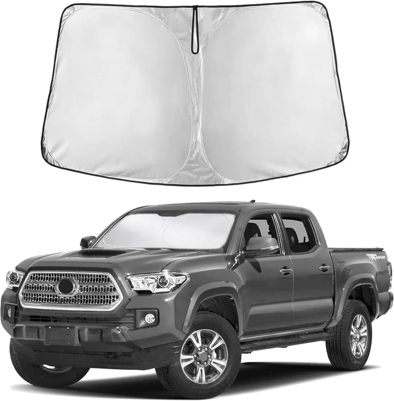 Toyota Tacoma Windshield Sunshade | Custom 4-Layer UV Protection