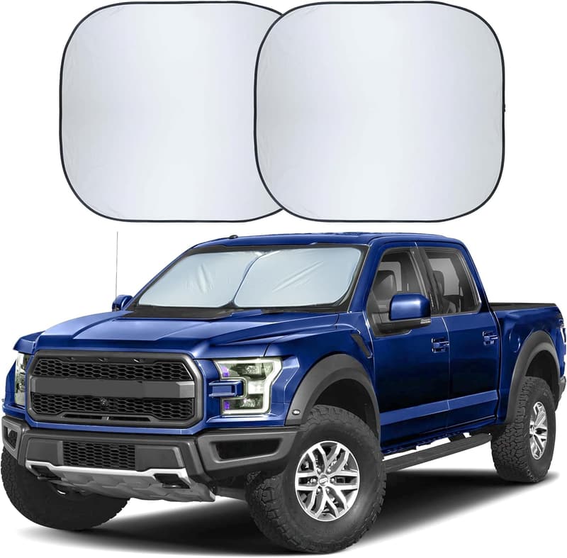 Foldable Truck Windshield Sun Shade | UV & Heat Protection | 36
