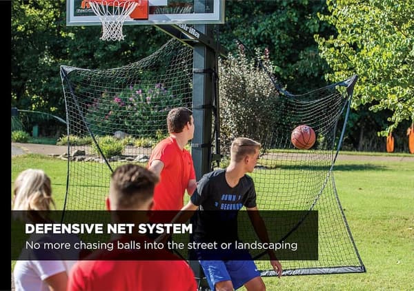 Goalrilla Basketball Yard Guard Defensive Net System