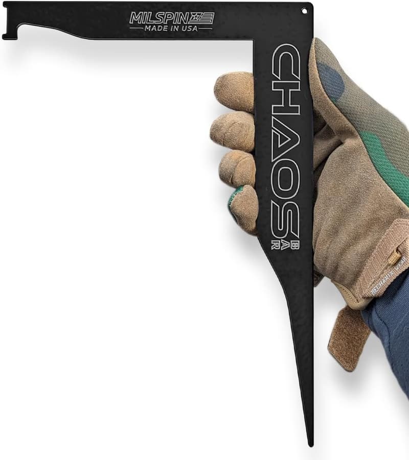 Veteran-Made CHAOS Bar Firefighter Leverage Tool