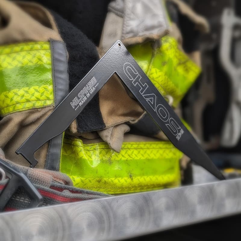 Veteran-Made CHAOS Bar Firefighter Leverage Tool