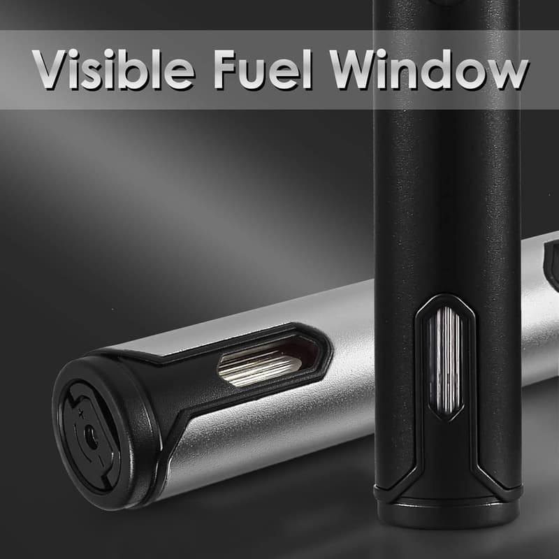 Adjustable Jet Flame Butane Torch Lighter for BBQ & Camping