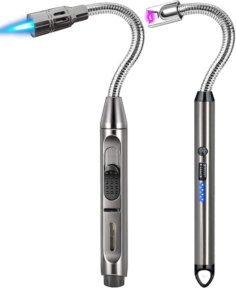 Electric Arc Candle Lighter - 2 Pack USB Rechargeable Windproof