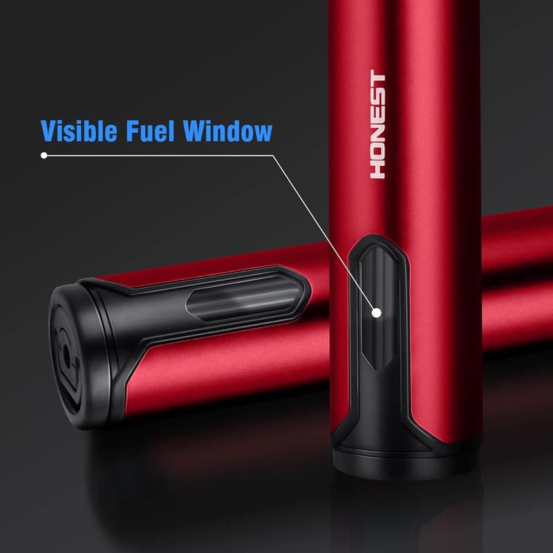 Adjustable Butane Torch Lighter 2-Pack for BBQ and Camping