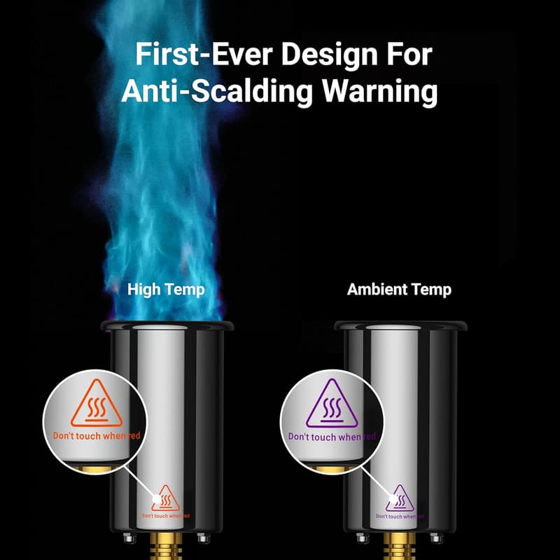 Adjustable Cooking Torch for Sous Vide & BBQ (Propane Not Included)