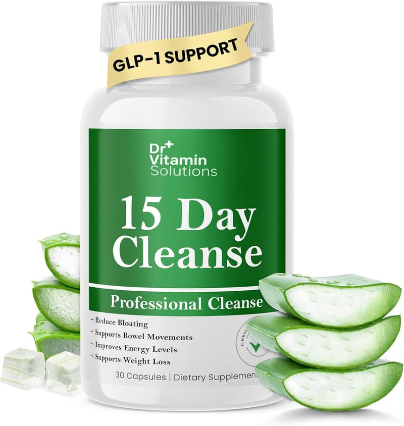 Women's 15-Day Gut Cleanse Detox with GLP-1 Support - 30 Ct.