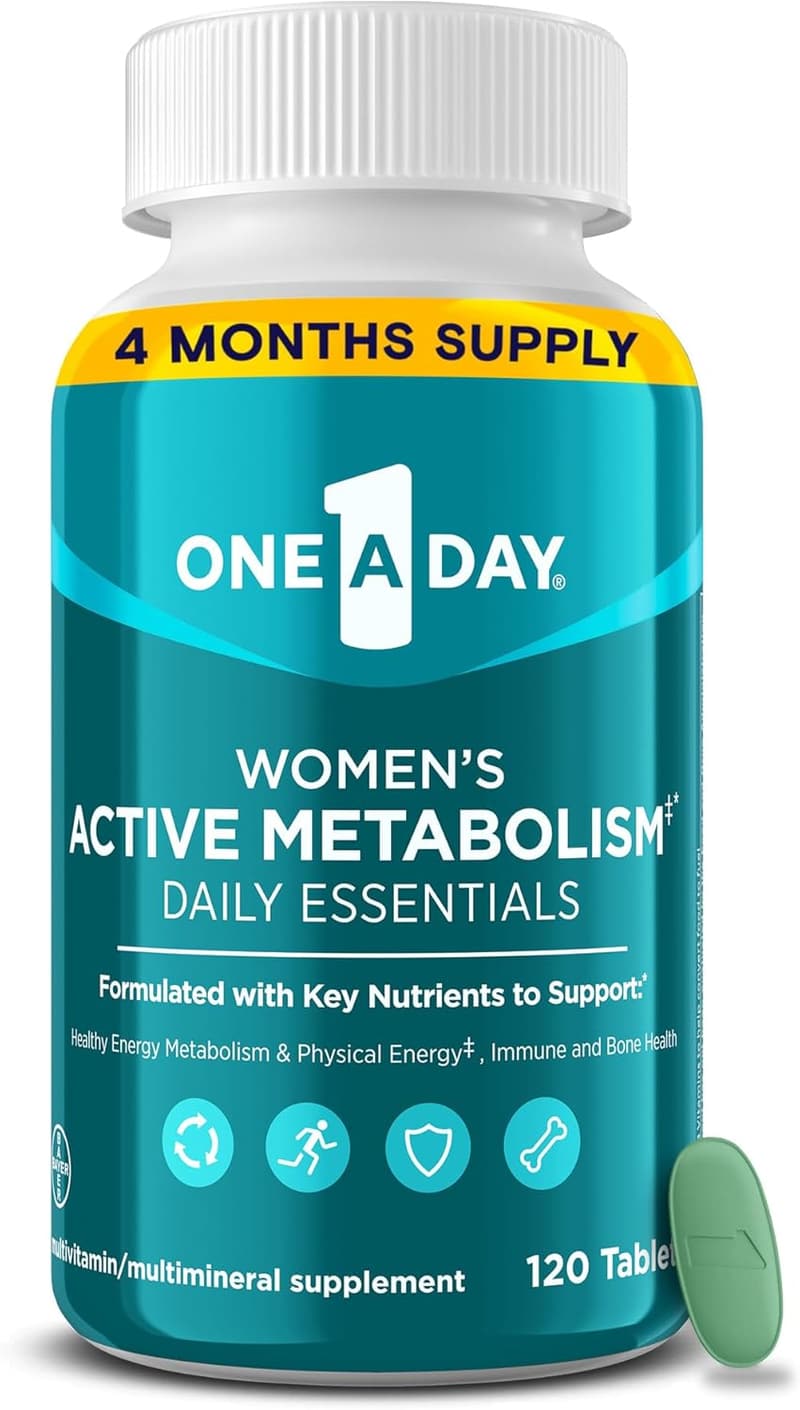 Women's Active Metabolism Multivitamin, 120 Count