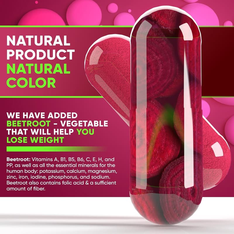 Keto Diet Pills for Weight Loss, Natural Appetite Suppressant, 60 Capsules