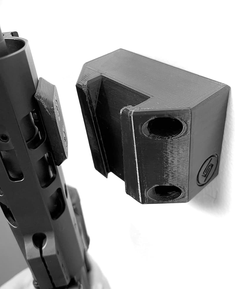 Locking .223/5.56 Rifle Mount | Low Profile Gun Display