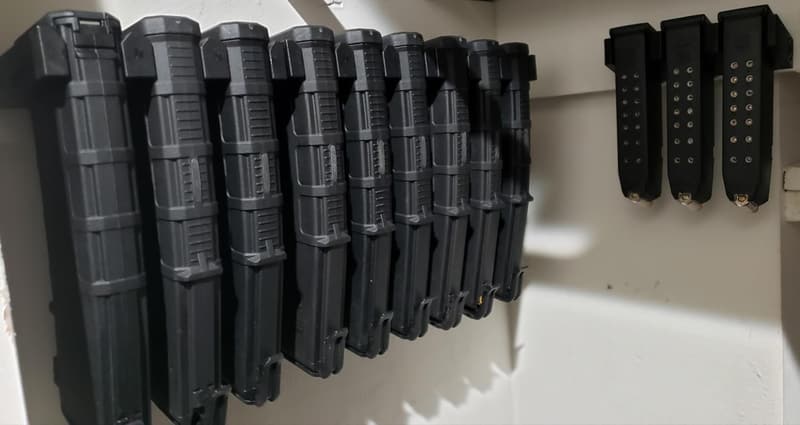 AR-15 PMAG Wall Mount | Unique Low Profile Magazine Display
