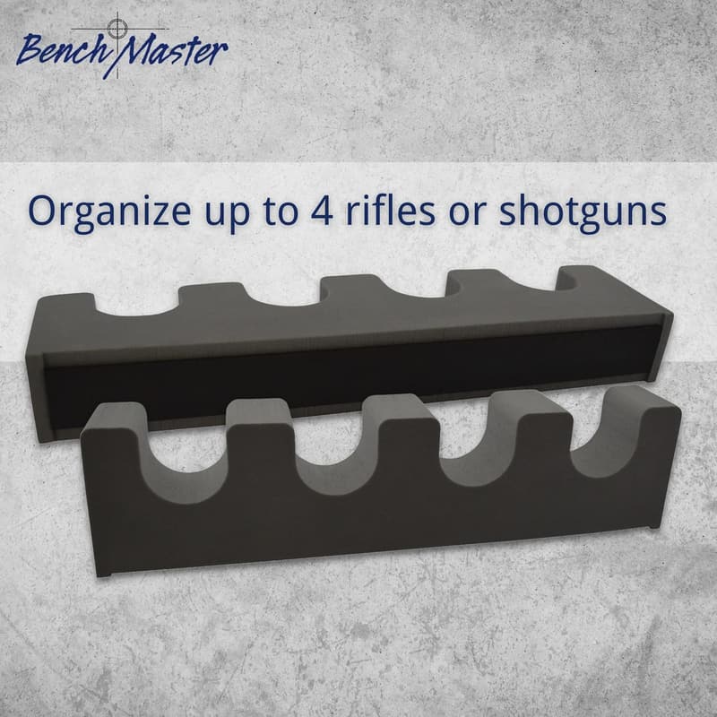 Gun Storage Rack, Kydex & Foam, Lightweight & Sturdy