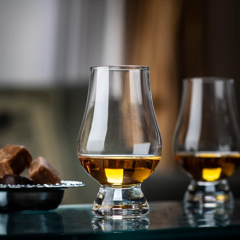 Set of 6 Glencairn Whiskey Glasses