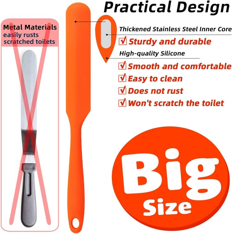 Funny Poop Knife Gag Gift – 12.42-Inch Silicone Prank