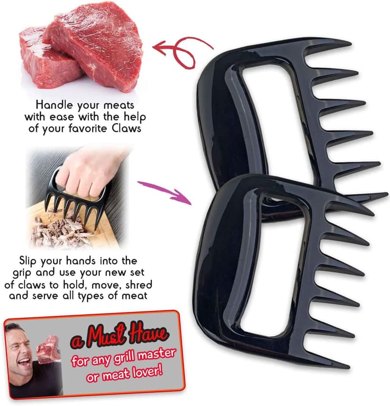 Funny BBQ Meat Shredding Claws - Christmas Gift for Grillers