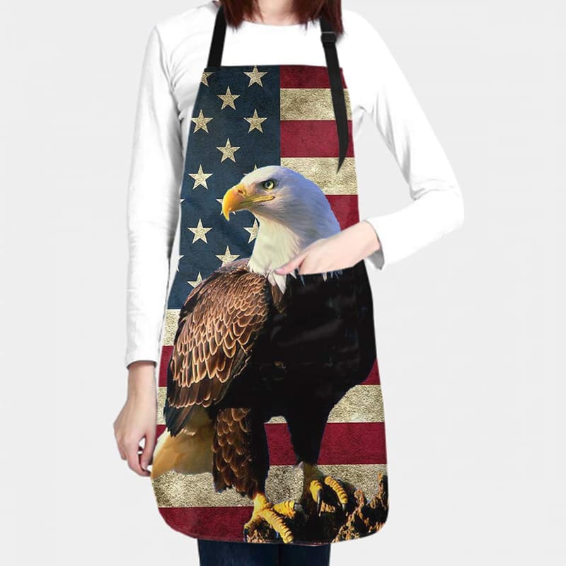 Waterproof Funny Animal Apron with 2 Pockets for Men and Women