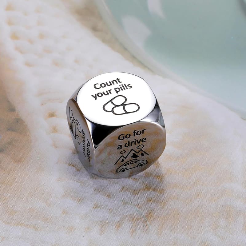 Happy Retirement Gift for Women - Funny Dice for Coworkers
