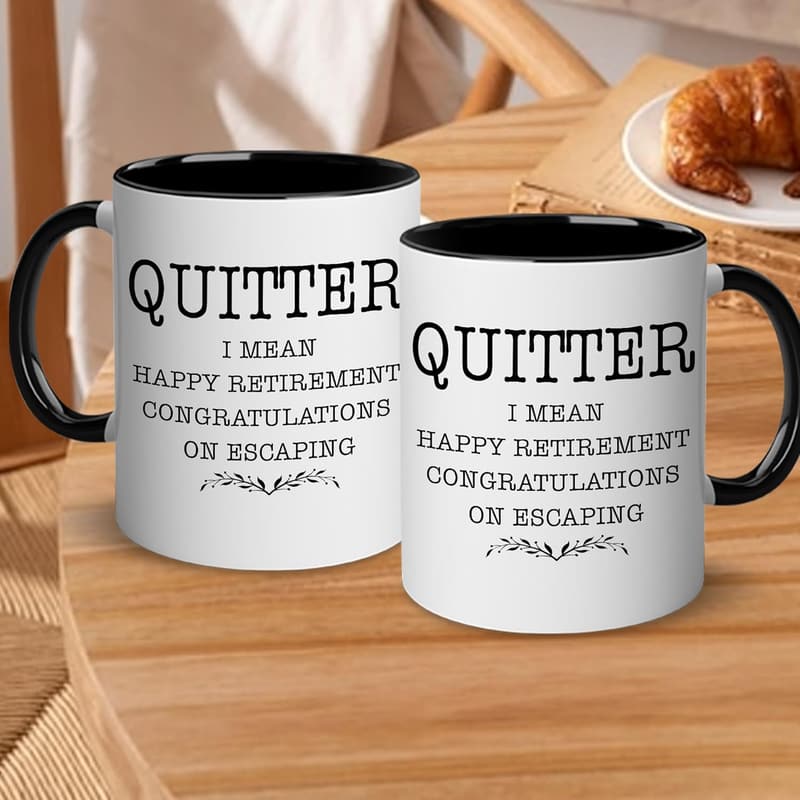 Retirement Gift Mug for Coworkers - 11oz Goodbye Cup