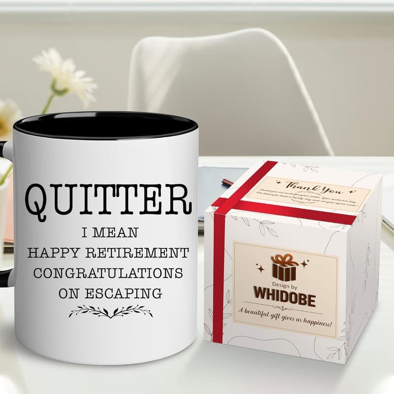 Retirement Gift Mug for Coworkers - 11oz Goodbye Cup