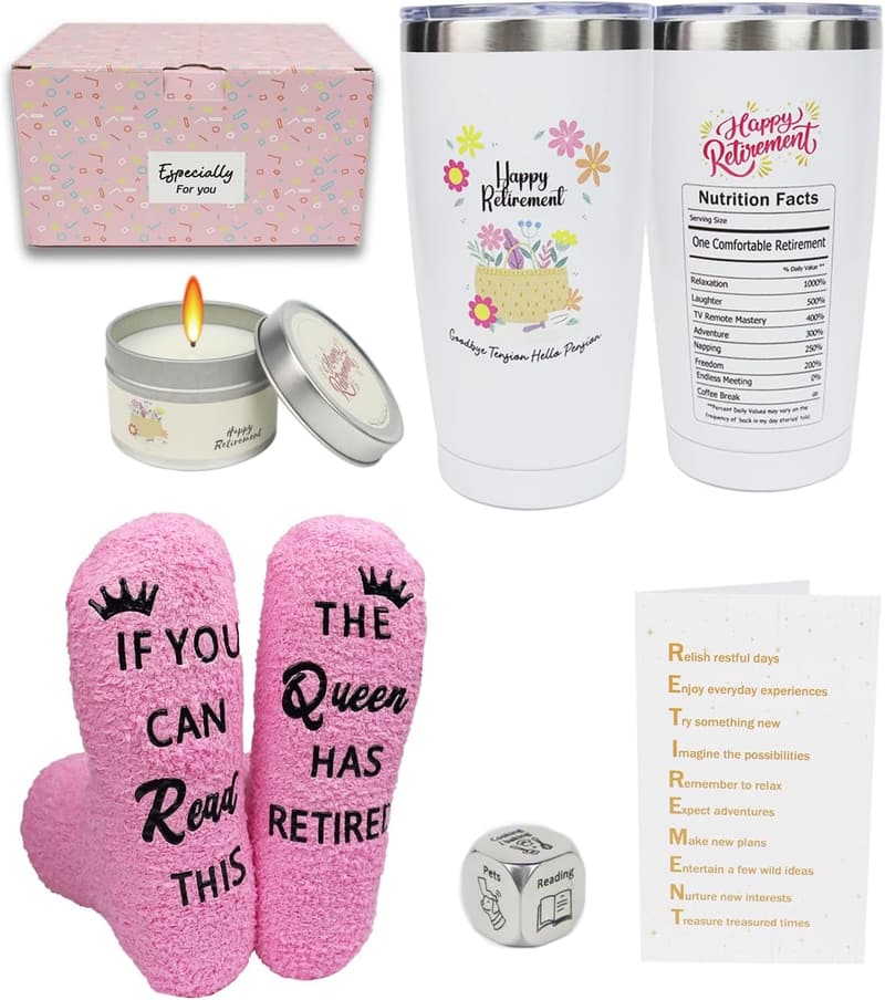 2025 Women's Funny Retirement Gift for Teachers & Coworkers