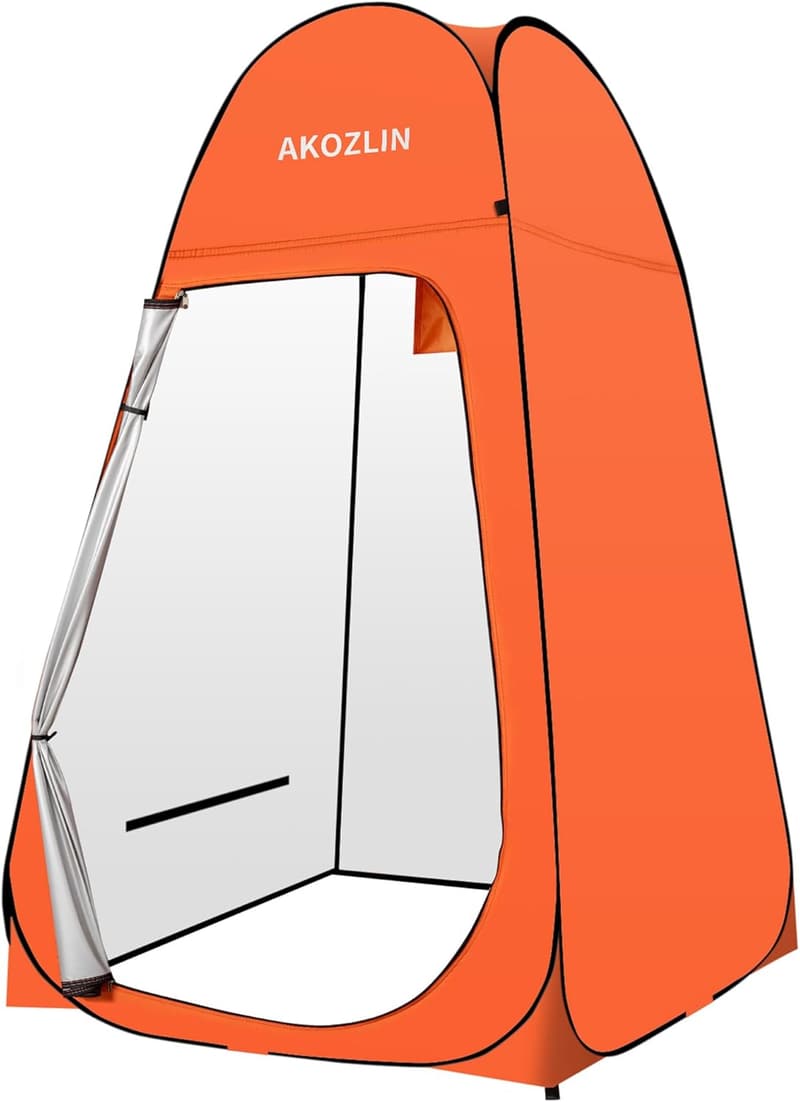 Portable Pop-Up Shower Tent for Camping and Outdoor Privacy