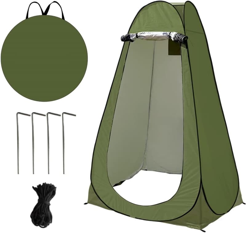Portable Privacy Shower Tent - Instant Waterproof Outdoor Shelter