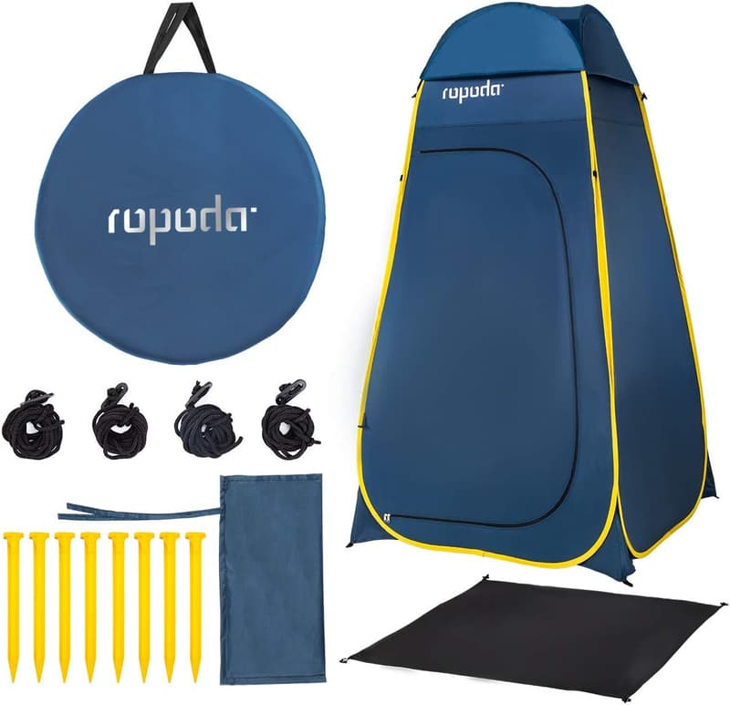 Privacy Pop Up Tent with Carrying Bag & Rain Cover