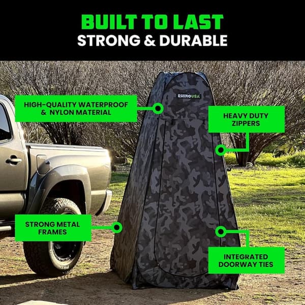 Portable Pop-Up Privacy Tent for Camping & Beach Adventures