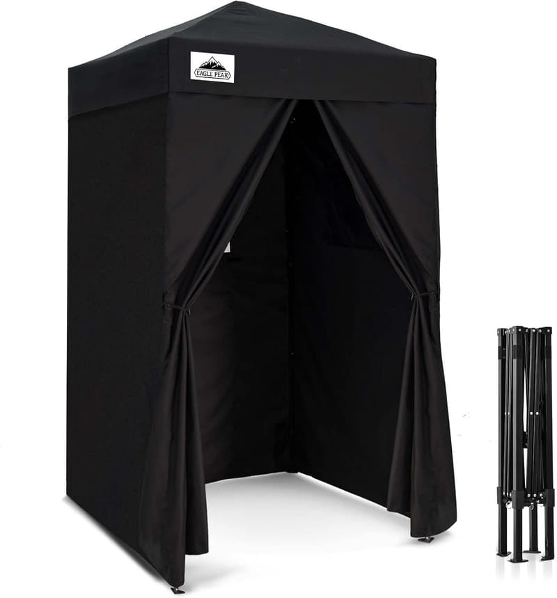 EAGLE PEAK 4x4 Compact Pop-up Canopy - Portable Sun Shelter