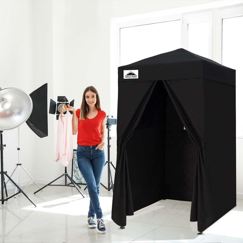 EAGLE PEAK 4x4 Compact Pop-up Canopy - Portable Sun Shelter