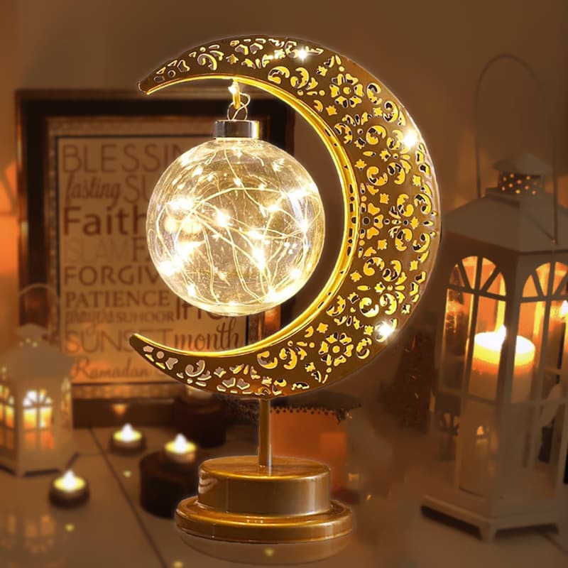 Moon Lamp – Enchanted Night Light for Ramadan & Eid Decor
