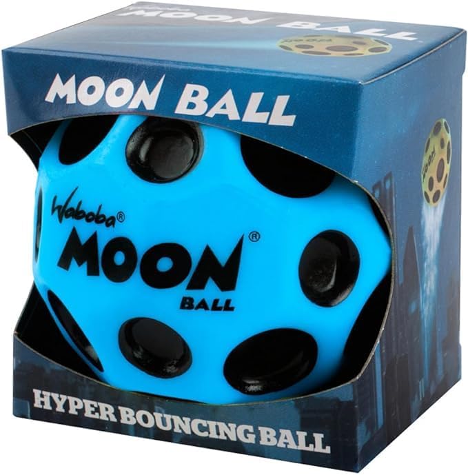 Waboba Moon Ball - Hyper Bouncy Outdoor Play Ball for All Ages