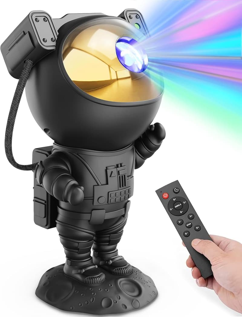 Galaxy Star Night Light Projector for Kids' Room Decor