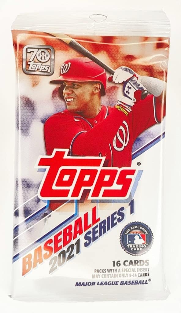 2021 Topps MLB TCard Pack - 16 Factory Sealed Cards