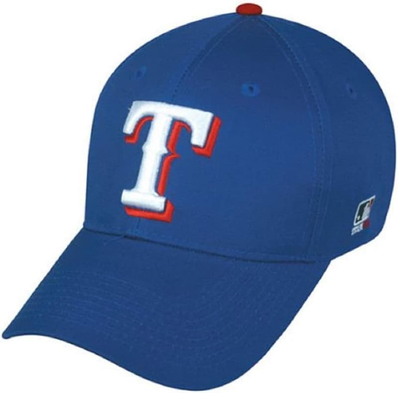 Texas Rangers Adjustable Baseball Hat for Adults - Blue