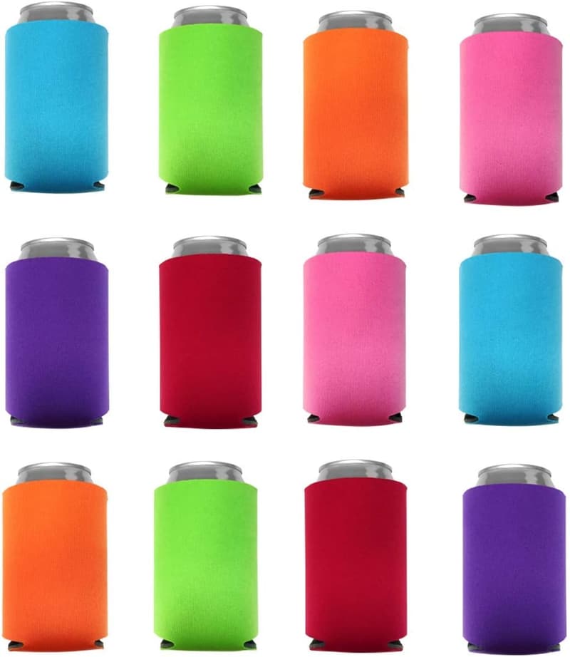 Blank Poly Foam Can Cooler Sleeves