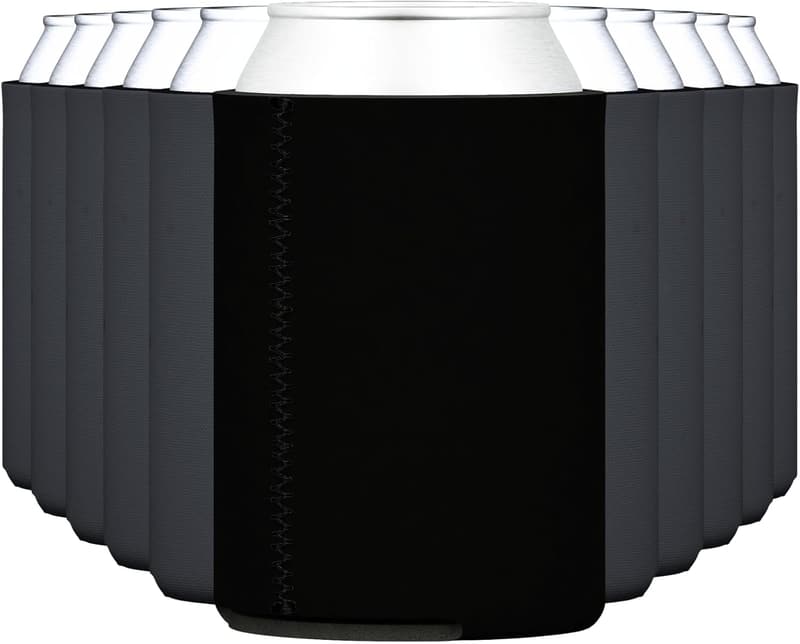 Personalized Neoprene Can Coolers for Weddings (12-Pack)