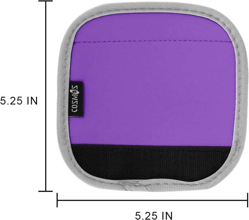 Soft Neoprene Luggage Handle Wraps - 5-Pack Travel Accessories