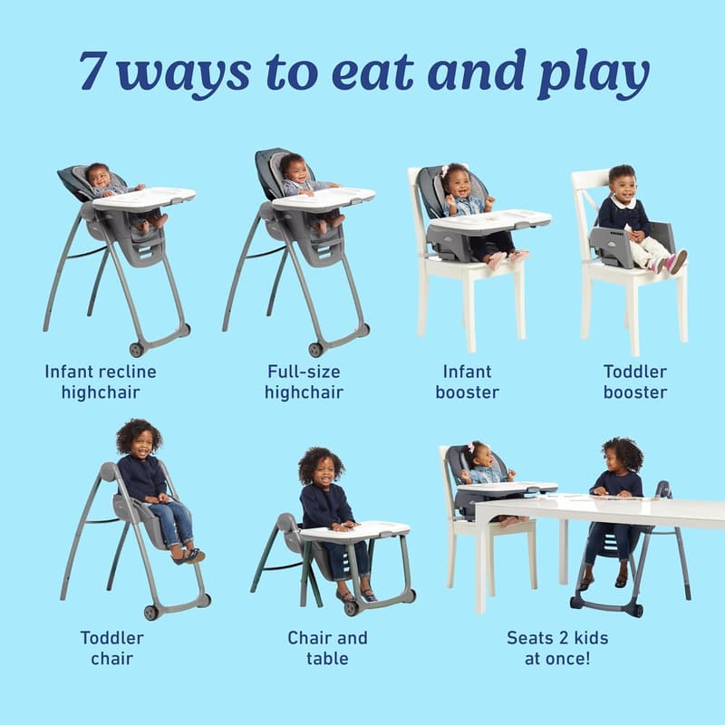 Graco Table2Table Premier 7-in-1 Convertible High Chair