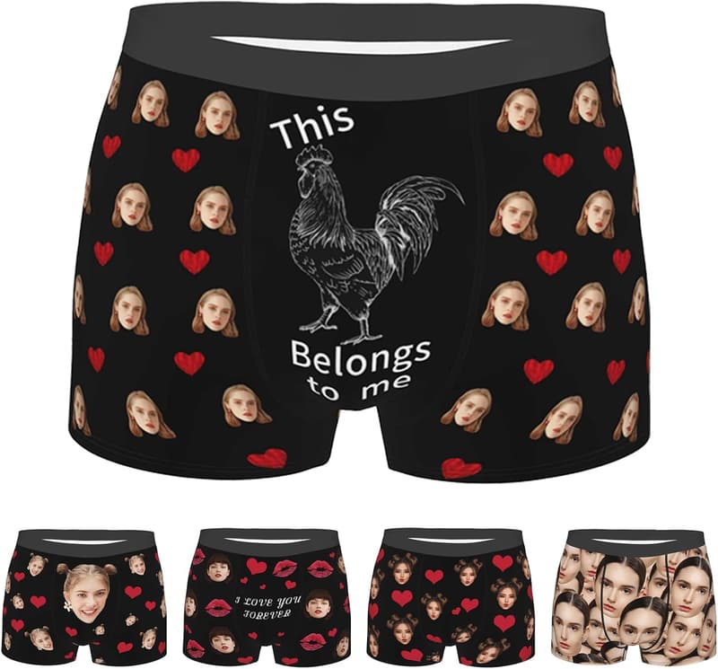 Funny Personalized Boxers for Men - Father's Day Gift
