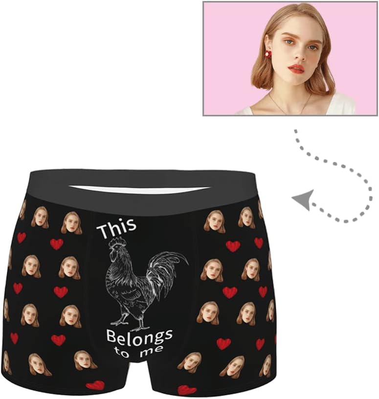 Funny Personalized Boxers for Men - Father's Day Gift