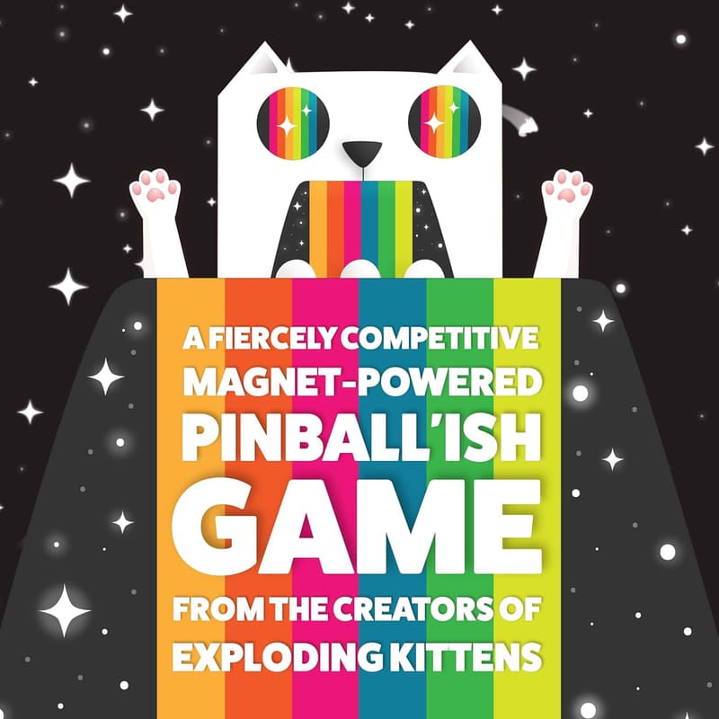 Magnet-Powered Pinball Game for 2 Players – Fun Card Game
