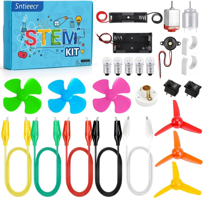 STEM Science Project Electric Motor Kit for Kids 8-12