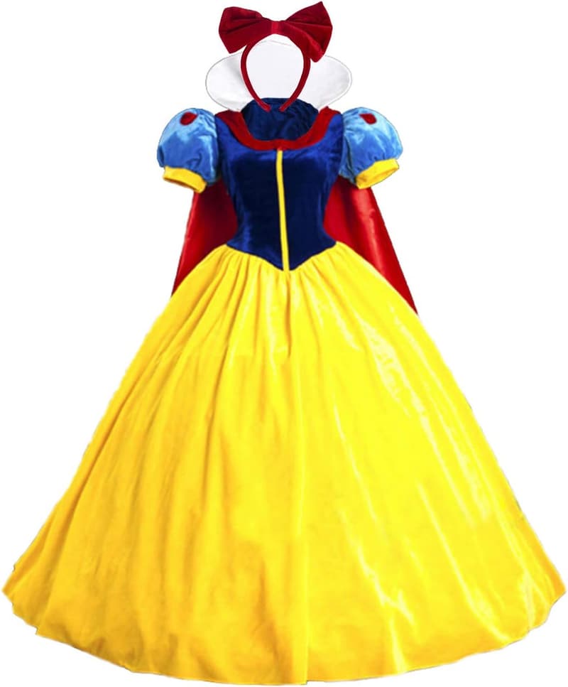 Halloween Deluxe Princess Costume for Adults and Kids