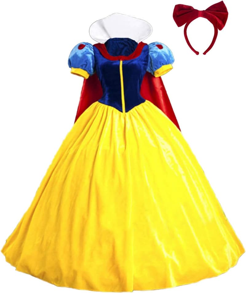 Halloween Deluxe Princess Costume for Adults and Kids